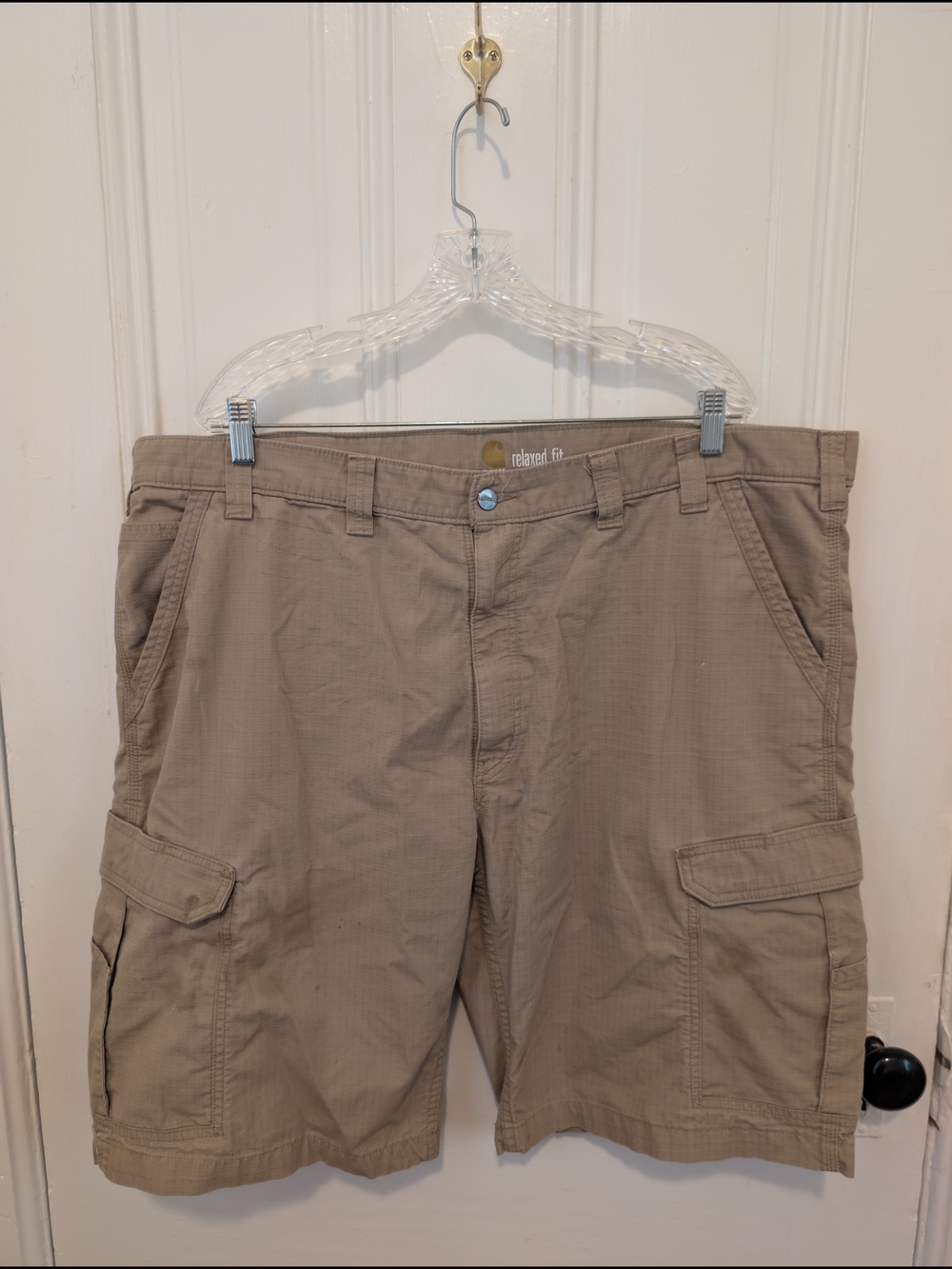 Carhartt Relaxed Fit Khaki Work Shorts